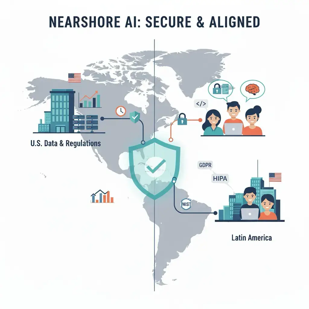 How to Make Nearshore Teams Work in Regulated AI Environments: Lessons from Real-World Projects.